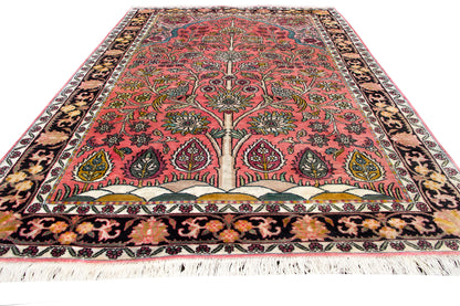 Kashmiri Qum Silk Rug  ( 6 x 4 feet )