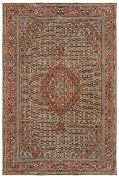 Tabriz Mahi Persian Rug  (10 x  6'6 feet)