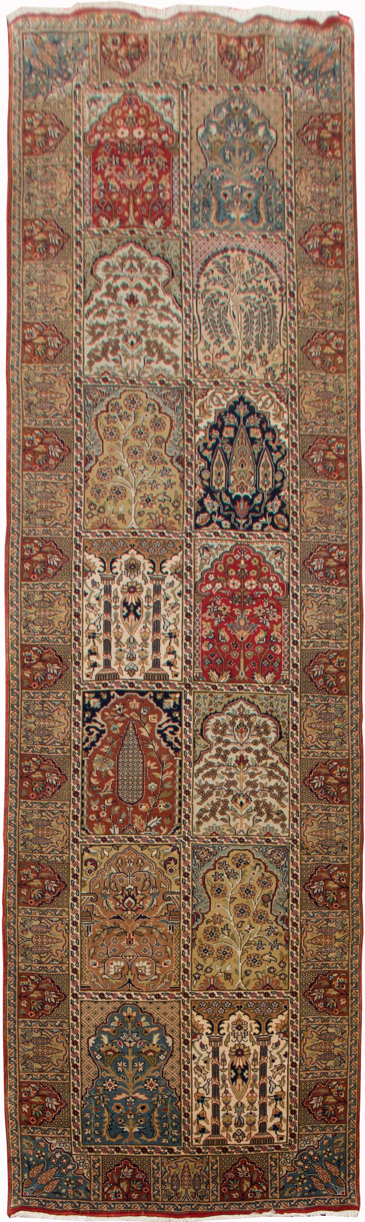 Kashmiri Woolen Rug ( 9'4 x 2'10 feet )