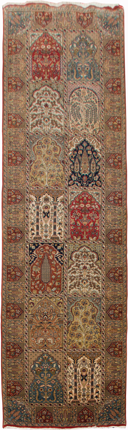 Kashmiri Woolen Rug ( 9'4 x 2'10 feet )